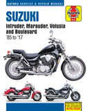 Suzuki Intruder, Marauder, Volusia & Boulevard (85-17) Haynes Manual (Paperback)