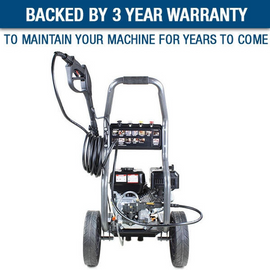 Hyundai 2800psi Petrol Pressure Washer 8.75L/min 7hp 212cc
