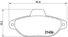 Load image into Gallery viewer, Brembo Brake Pad, P 23 096