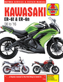 Kawasaki ER-6f & ER-6n (06 - 16) Haynes Repair Manual (Paperback)