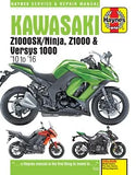 Kawasaki Z1000, Z1000SX & Versys (10 to 16) Haynes Repair Manual (Paperback)