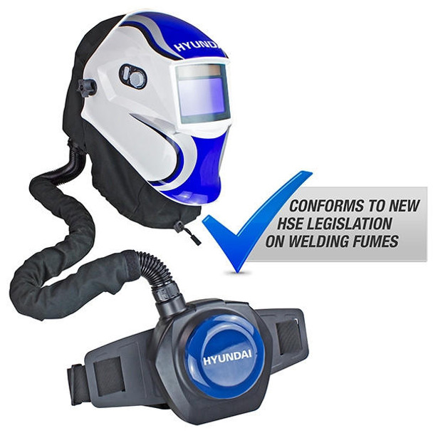 Hyundai Professional Auto Darkening Air Fed Welding Helmet