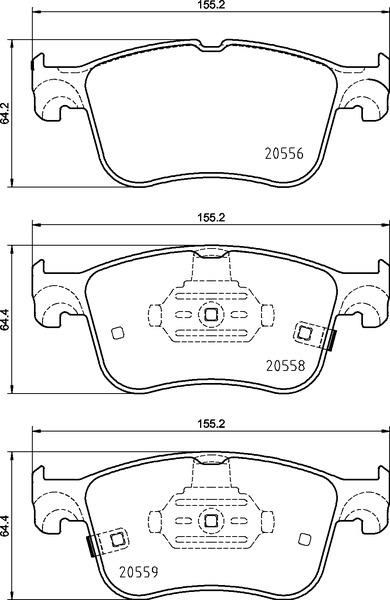 Brembo Brake Pad, P 24 218