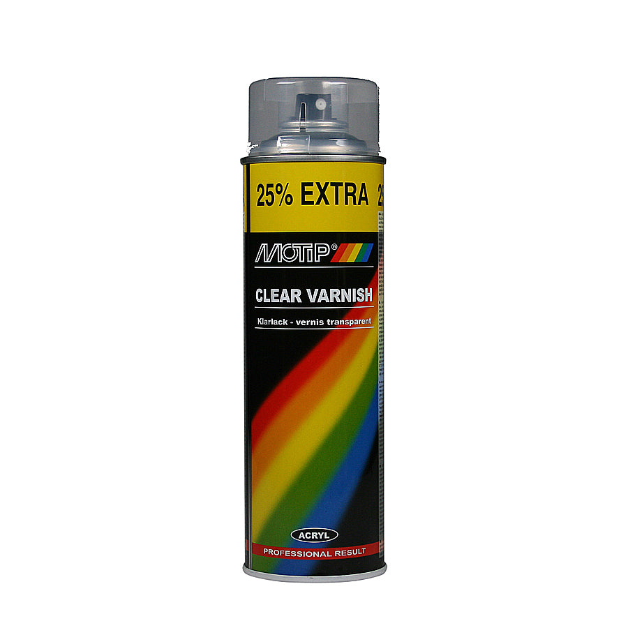 Motip Clear Varnish Gloss 500ml