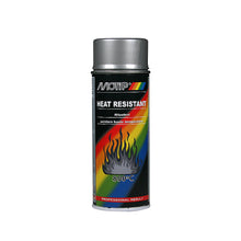 Load image into Gallery viewer, Motip Heat Resistant Paint Silver 400ml