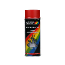 Load image into Gallery viewer, Motip Heat Resistant Paint Red 400ml