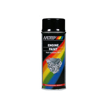 Load image into Gallery viewer, Motip Engine Paint Gloss Black 400ml