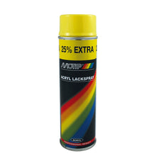 Load image into Gallery viewer, Motip Ral Acryl LackSpray Yellow 450ML