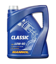 Load image into Gallery viewer, Mannol 10W-40 Classic Semi-Synthetic Engine Oil API SN/CH-4 ACEA A3/B4 5L