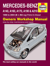 Load image into Gallery viewer, Mercedes-Benz A-Class Petrol &amp; Diesel (98 - 04) Haynes Repair Manual (Paperback)