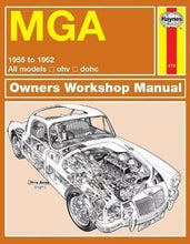 Load image into Gallery viewer, MGA (55 - 62) Haynes Repair Manual