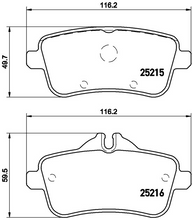 Load image into Gallery viewer, Brembo Brake Pad, P 50 099