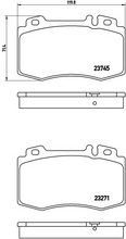 Load image into Gallery viewer, Brembo Brake Pad, P 50 053