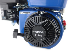 Hyundai 212cc 6.5hp ¾” / 19.05mm Horizontal Straight Shaft Petrol Replacement Engine, 4-Stroke, OHV