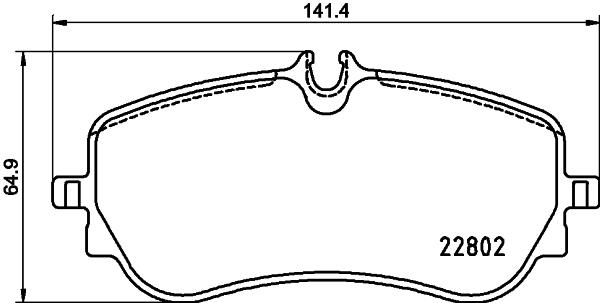 Brembo Brake Pad, P 85 172