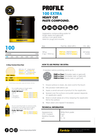 Farecla Profile 100 Extra Paste Compound 100g