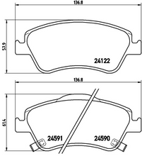 Load image into Gallery viewer, Brembo Brake Pad, P 83 079