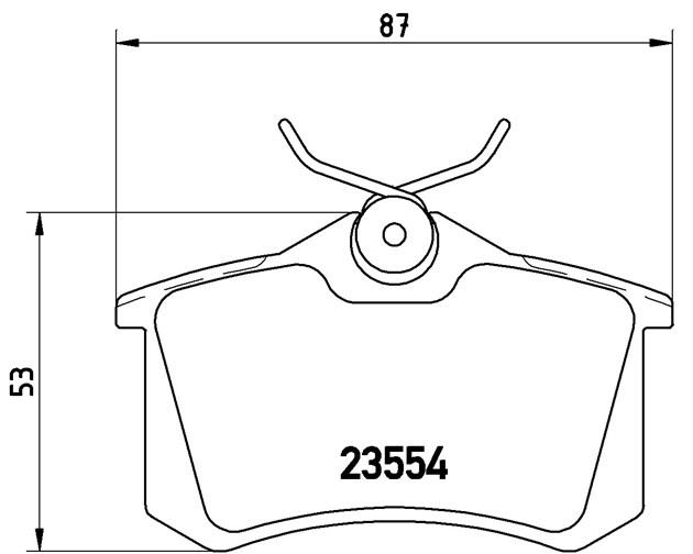 Brembo Brake Pad, P 68 024