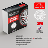 Rimblades Ultra Alloy Wheel Rim Protectors - Standard/Basic Kit - Black