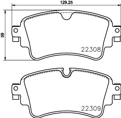 Brembo Brake Pad, P 85 154