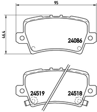 Load image into Gallery viewer, Brembo Brake Pad, P 28 038