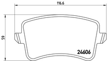 Load image into Gallery viewer, Brembo Brake Pad, P 85 099