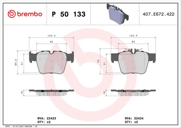 Brembo Brake Pad