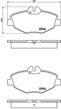 Load image into Gallery viewer, Brembo Brake Pad, P 50 049