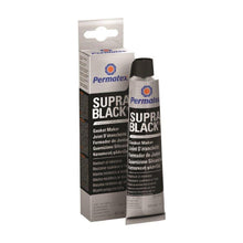 Load image into Gallery viewer, Permatex Supra Black Oil Resistant Adhesive Gasket Maker 80ml