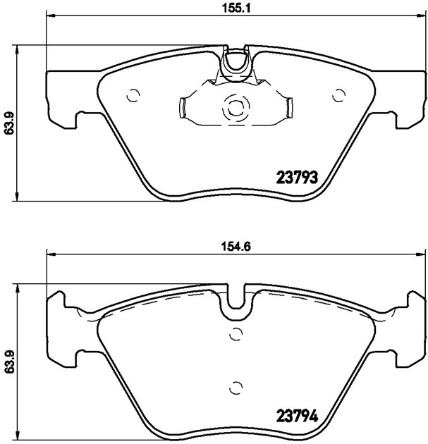 Brembo Brake Pad, P 06 057