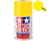 Load image into Gallery viewer, Tamiya PS-6 Yellow Polycarbonate Spray Paint