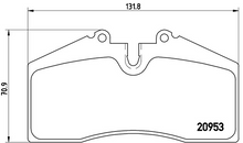 Load image into Gallery viewer, Brembo Brake Pad, P 65 005