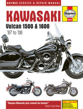 Load image into Gallery viewer, Kawasaki Vulcan 1500 &amp; 1600 (87 - 08) Haynes Repair Manual (Paperback)