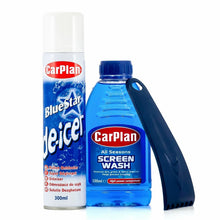 Load image into Gallery viewer, CarPlan Winter Essentials Gift Pack De-Icer Screenwash &amp; Ice Scraper