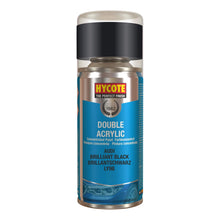 Load image into Gallery viewer, Hycote Audi Brilliant Black Double Acrylic Spray Paint 150ml - XDAD402