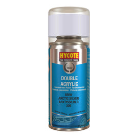 Hycote BMW Arctic Silver Metallic Double Acrylic Spray Paint 150ml - XDBM402