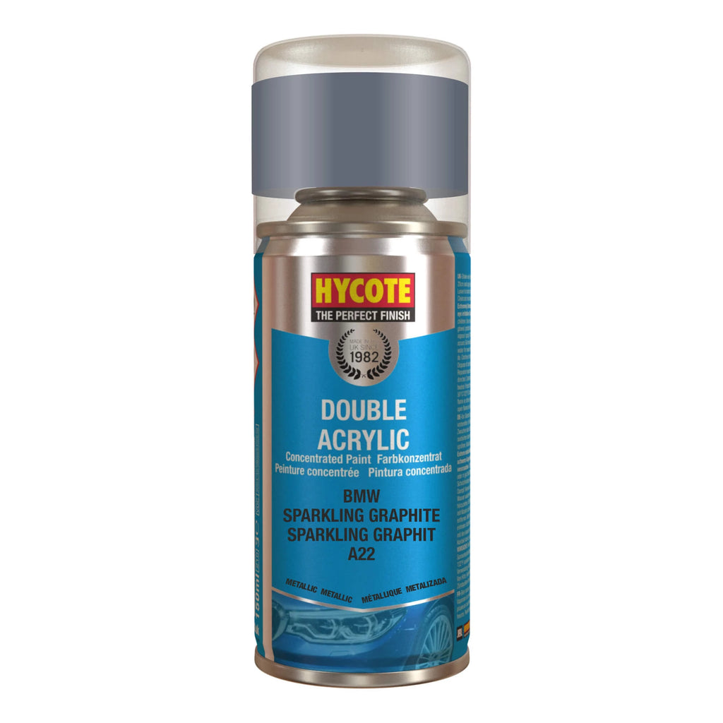 Hycote BMW Sparkling Graphite Double Acrylic Spray Paint 150ml