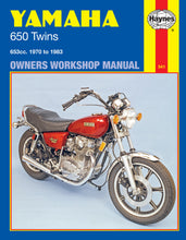 Load image into Gallery viewer, Yamaha 650 Twins (70 - 83) Haynes Repair Manual
