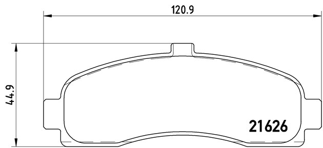 Brembo Brake Pad, P 56 031