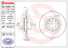 Load image into Gallery viewer, Brembo Brake Disc, 08.C309.11