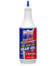 Load image into Gallery viewer, Lucas Oil Heavy Duty 85w-140 Gear Oil High Performance 946ml - 10042