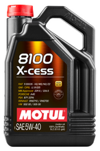 Load image into Gallery viewer, Motul 8100 X-cess 5W-40 Engine Oil 5L