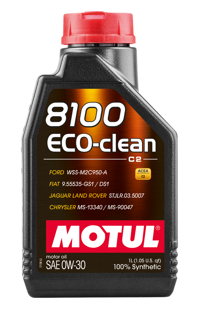 Motul 8100 ECO-Clean 0W-30 Engine Oil 1L