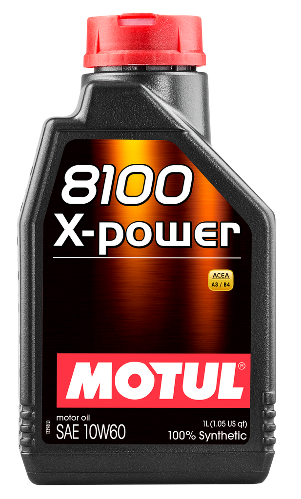 Motul 8100 X-Power 10W-60 Engine Oil 1L
