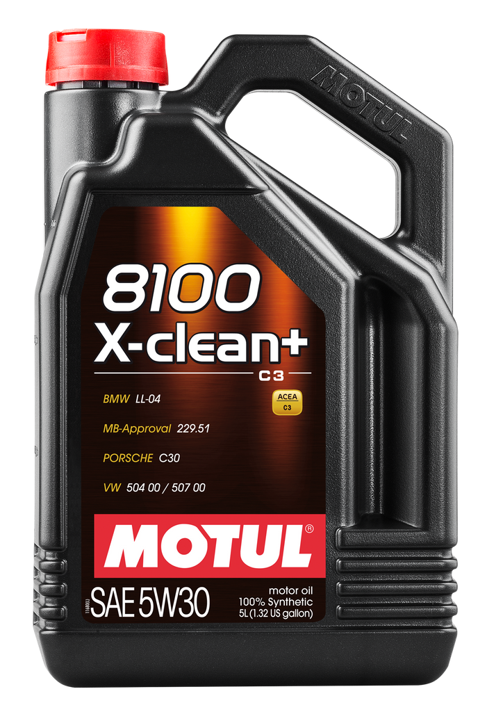 Motul 8100 X-Clean + 5W-30 Engine Oil 5L