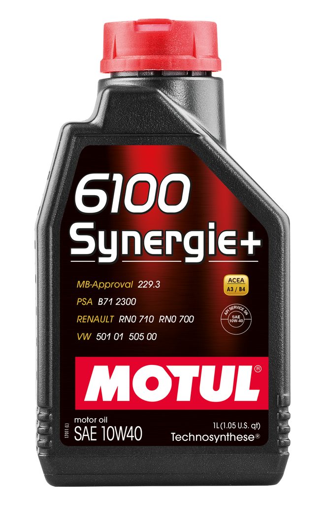 Motul 6100 Synergie Plus 10W-40 Engine Oil 1L