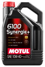 Load image into Gallery viewer, Motul 6100 Synergie Plus 10W-40 Engine Oil 5L
