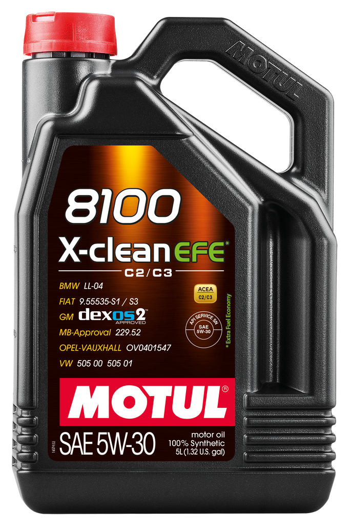 Motul 8100 X-Clean EFE Engine Oil 5W-30 5L