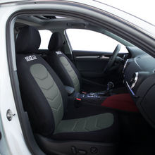 Load image into Gallery viewer, Sparco 11 Piece Seat Cover Set Black/Grey