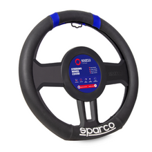 Load image into Gallery viewer, Sparco Steering Wheel Cover - Blue